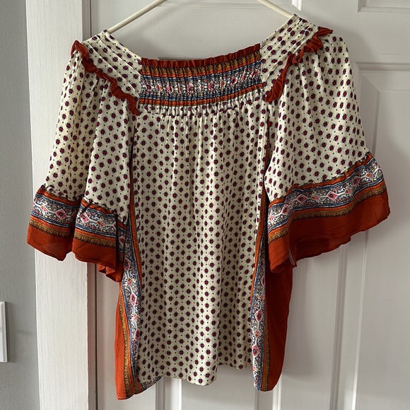 Maeve Anthropologie 70s style blouse - Picture 5 of 5